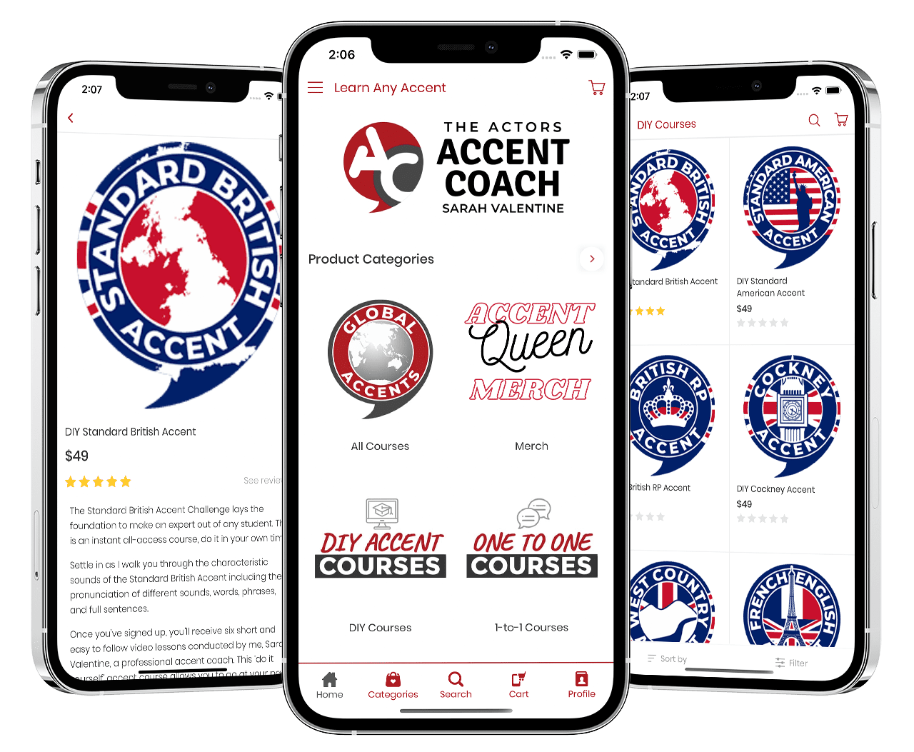 Accent Coach App